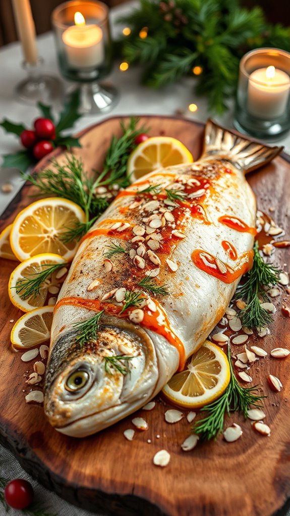 maple dijon glazed trout recipe