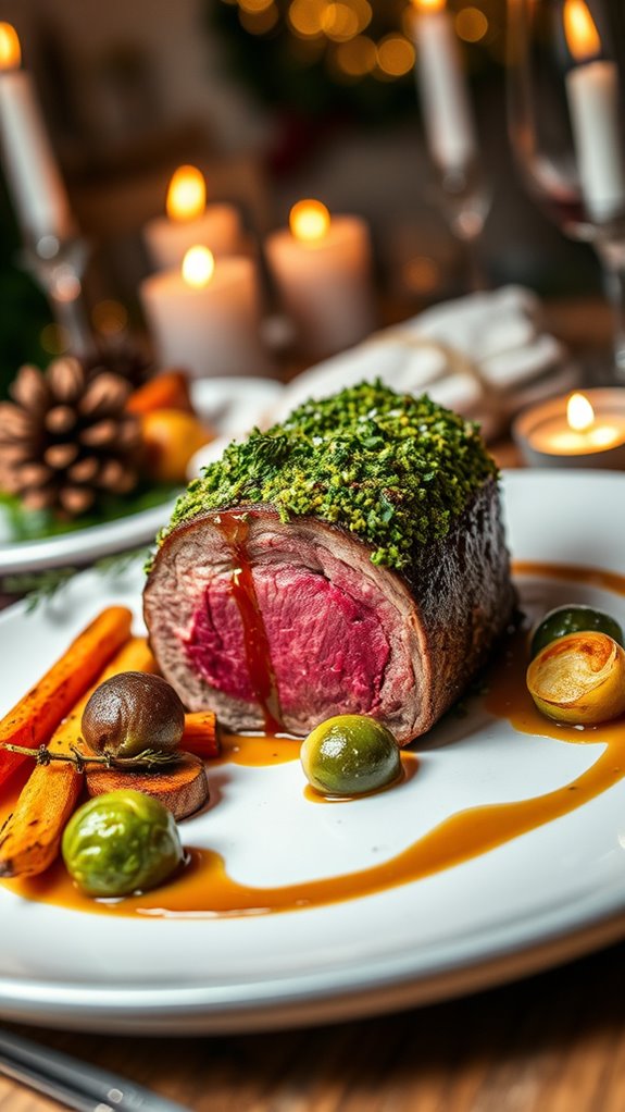 maple glazed venison loin recipe