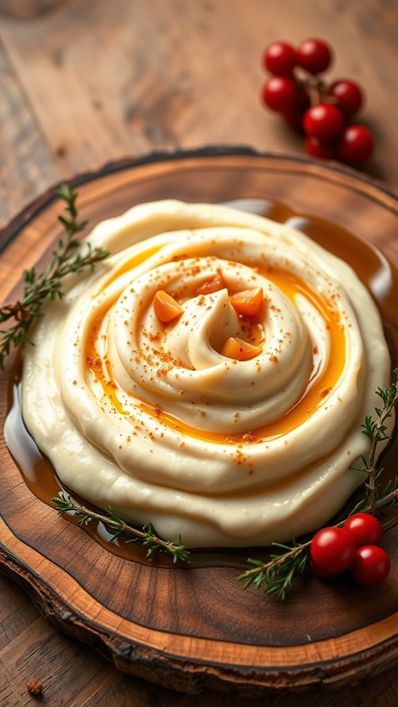 maple parsnip sweet side dish