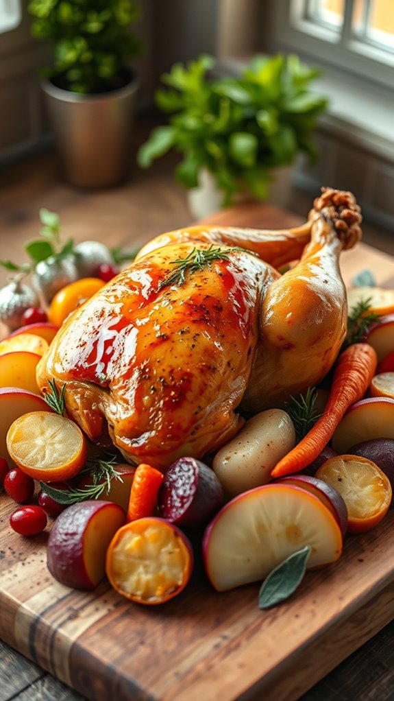 marinate chicken legs thoroughly