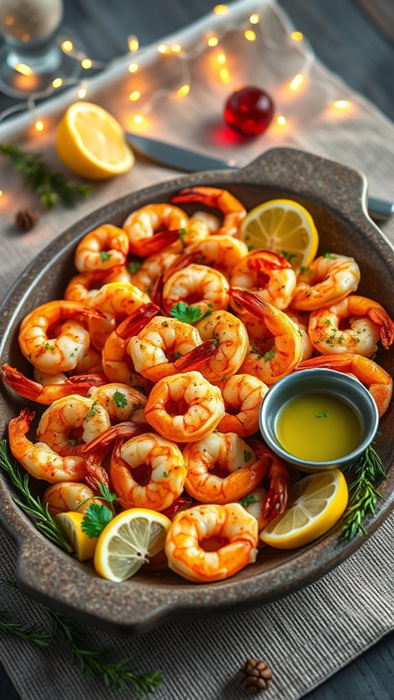 mediterranean garlic lemon shrimp