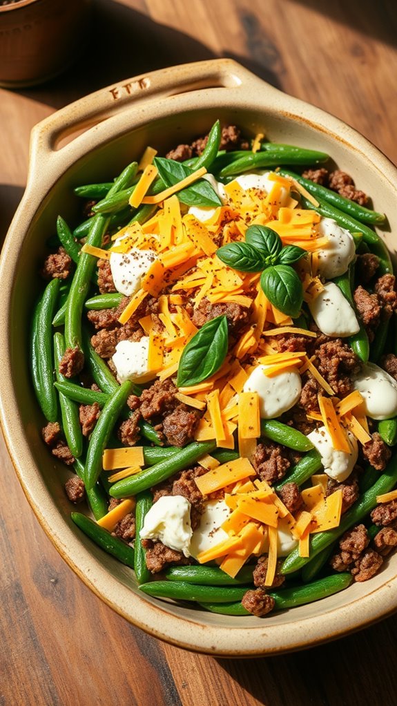mediterranean green bean casserole