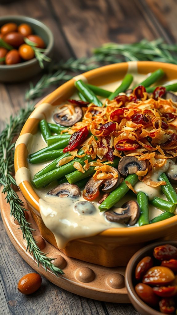 mediterranean green bean casserole