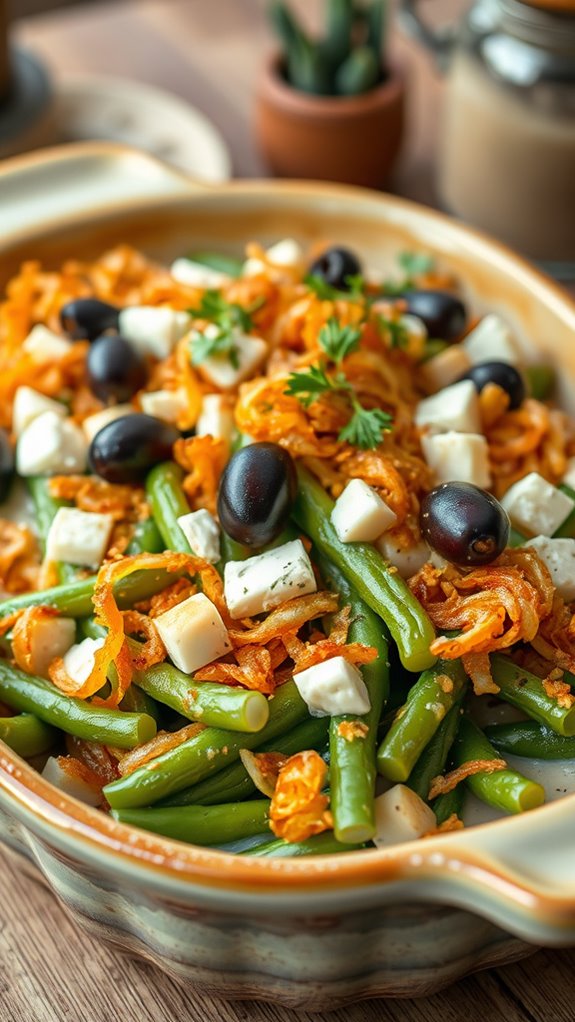 mediterranean green bean casserole