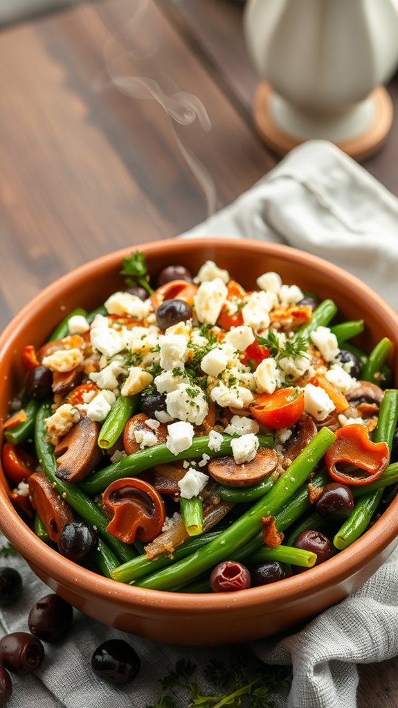 mediterranean green bean casserole