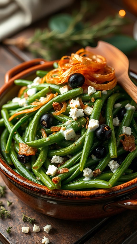 mediterranean green bean casserole
