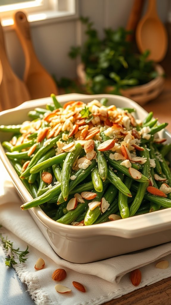 mediterranean green bean casserole