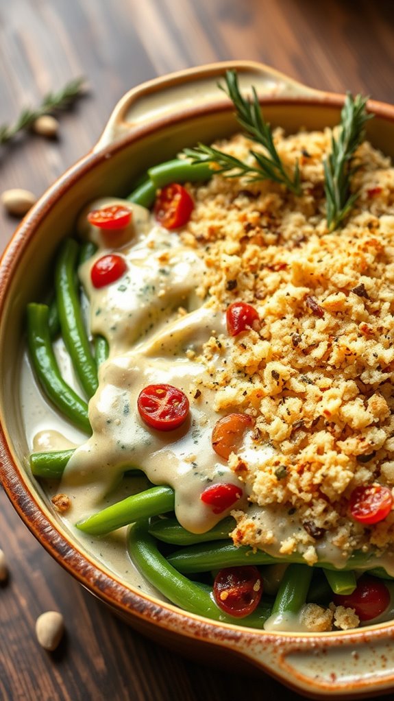 mediterranean green bean casserole
