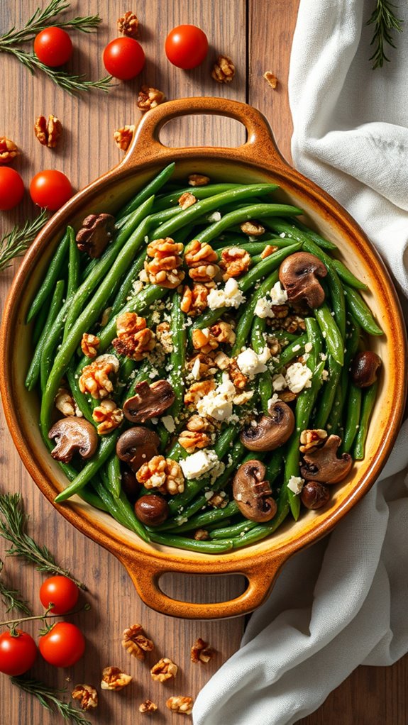 mediterranean green bean casserole