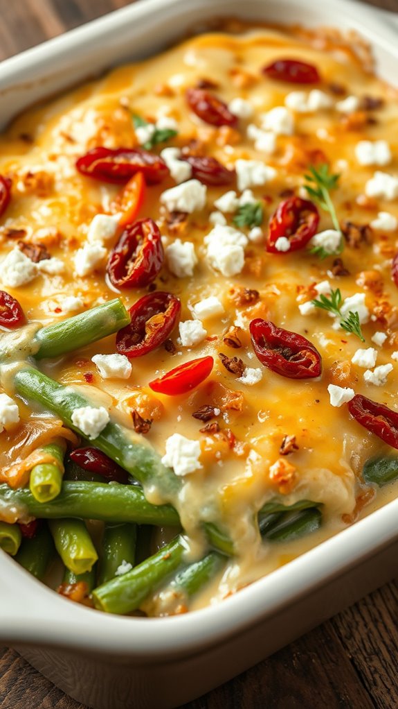 mediterranean green bean casserole