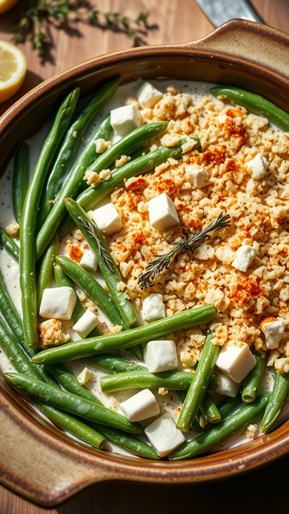 mediterranean green bean casserole