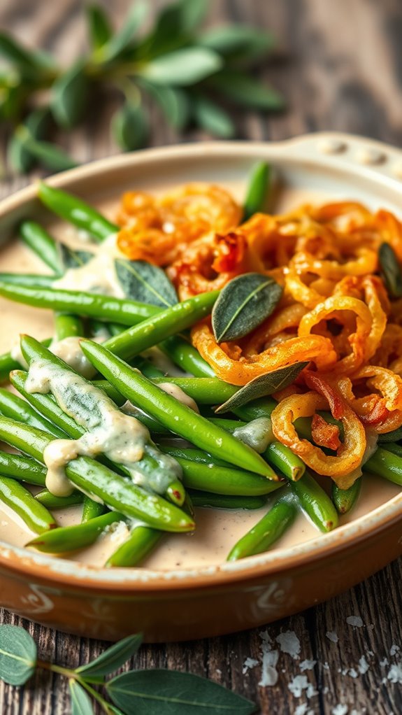 mediterranean green bean casserole