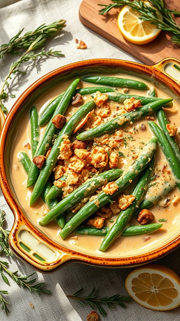 mediterranean green bean casserole