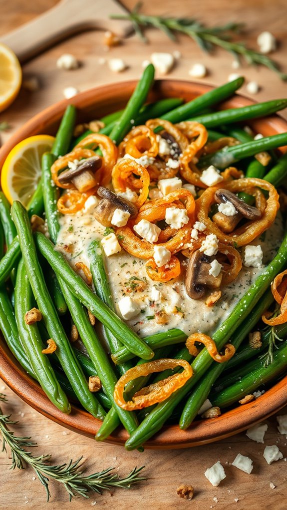 mediterranean green bean casserole