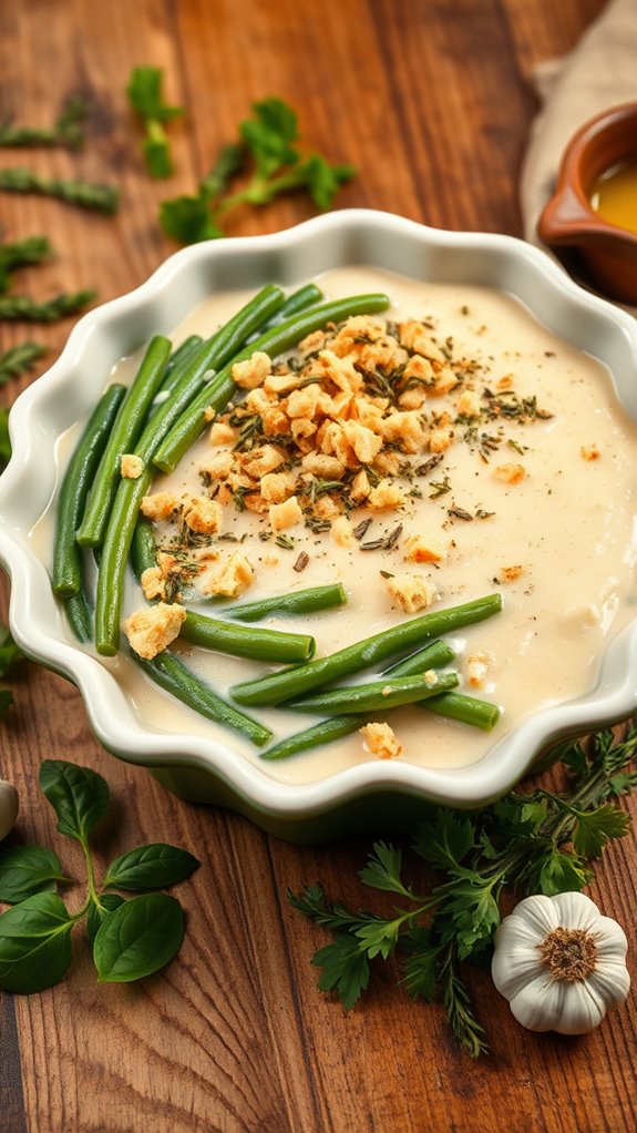 mediterranean herbed green beans