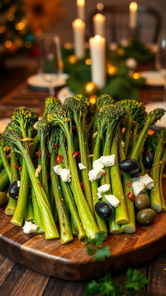 mediterranean roasted broccolini recipe