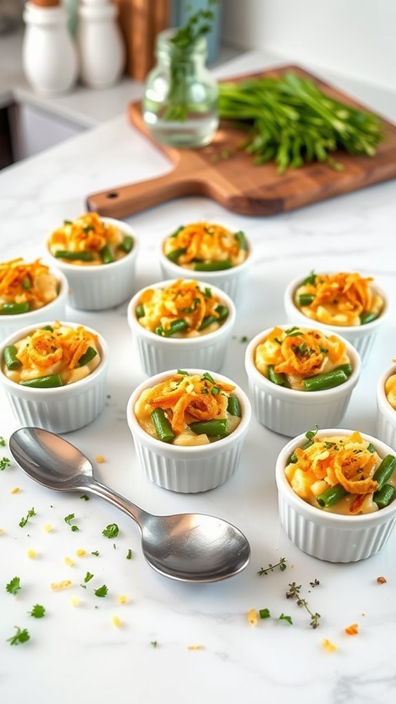 mix casserole filling ingredients