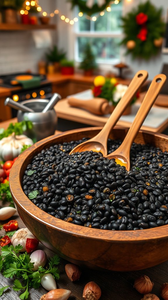 mixing ingredients for patties