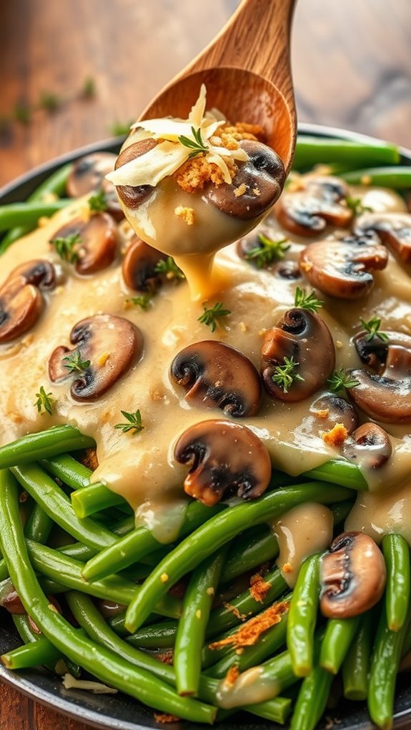 mushroom and gruy re casserole