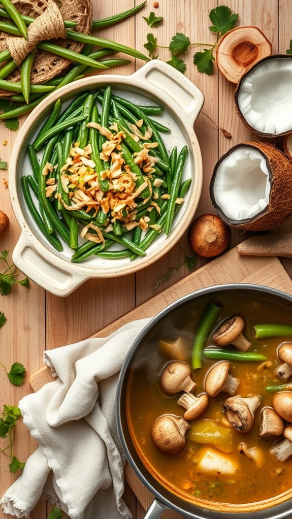 mushroom coconut stew recipe