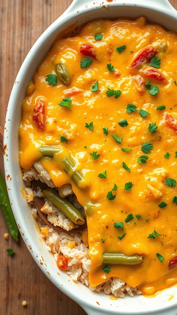 one pan chicken casserole delight