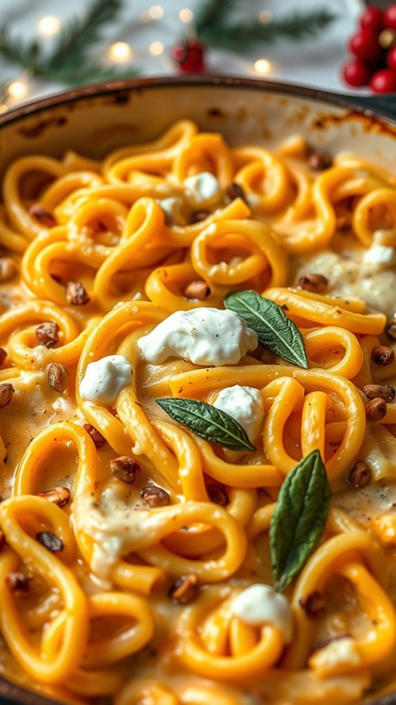 one pan creamy pasta bake