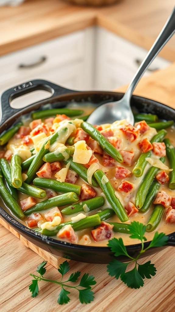 one pot green bean casserole