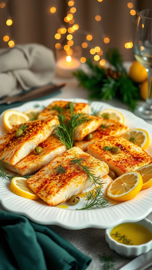 pan roasted cod fillets pairing