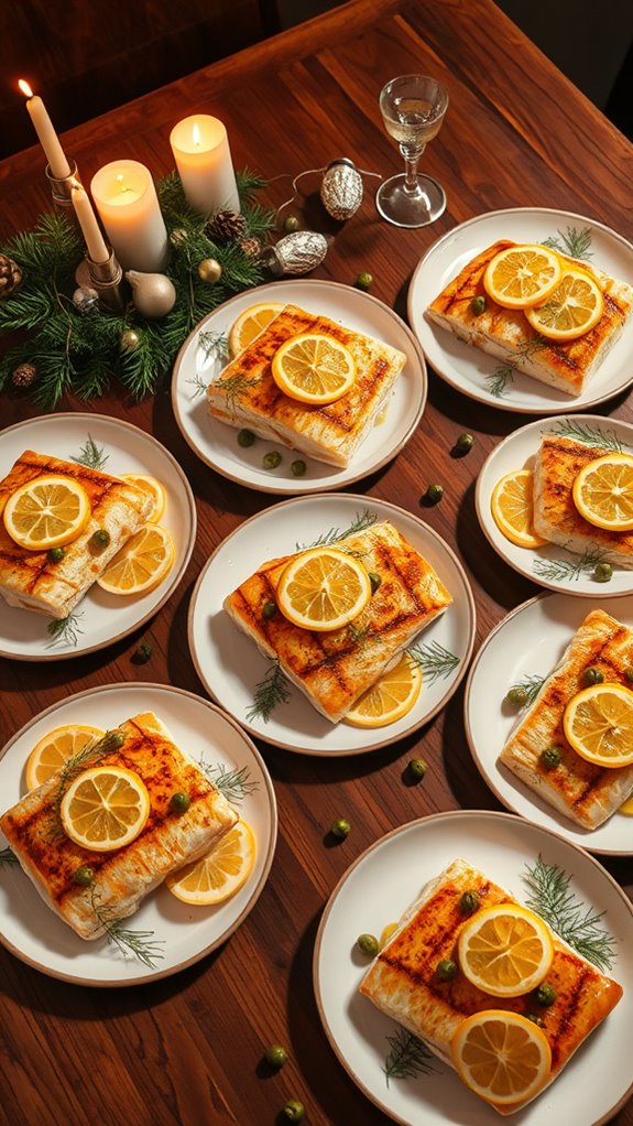 pan roasted cod with brussels