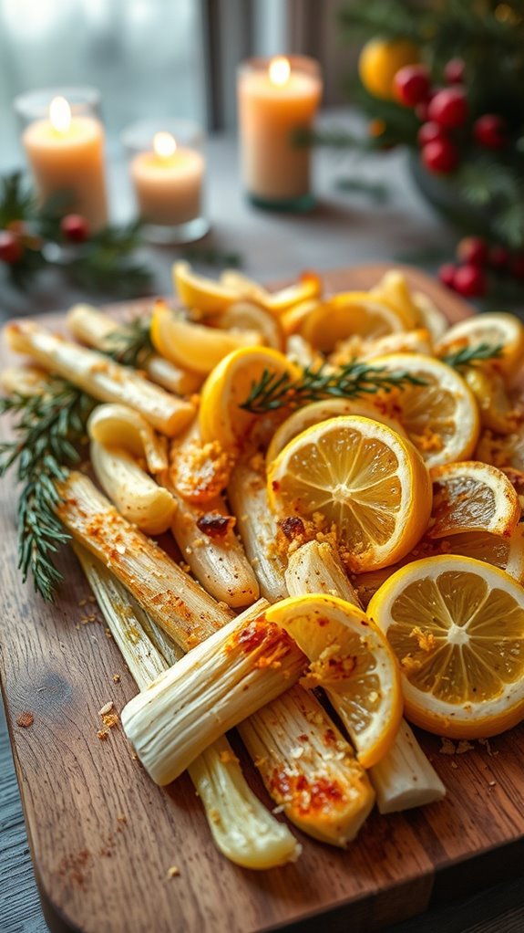 parmesan roasted fennel side dish
