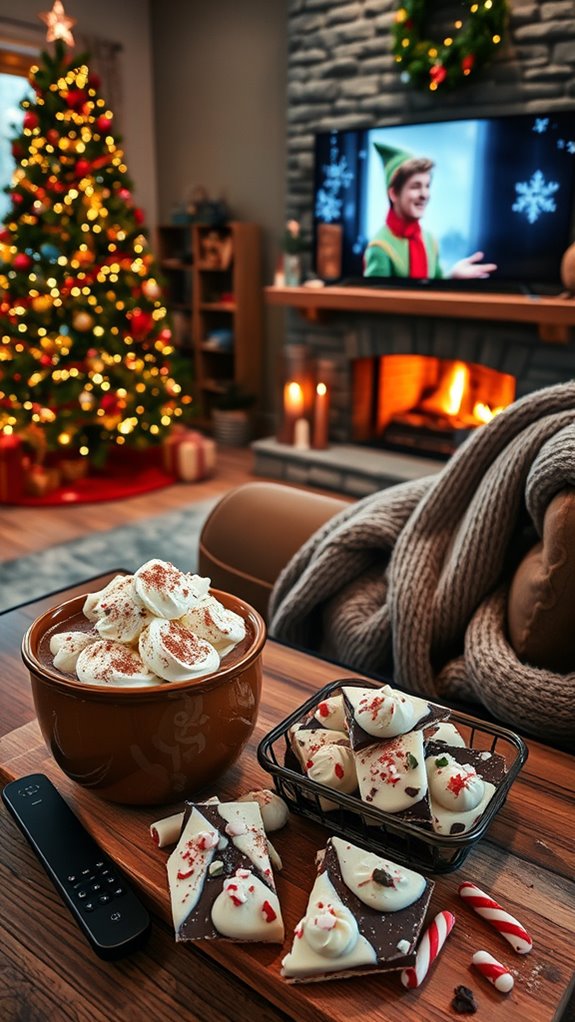 peppermint bark holiday treat