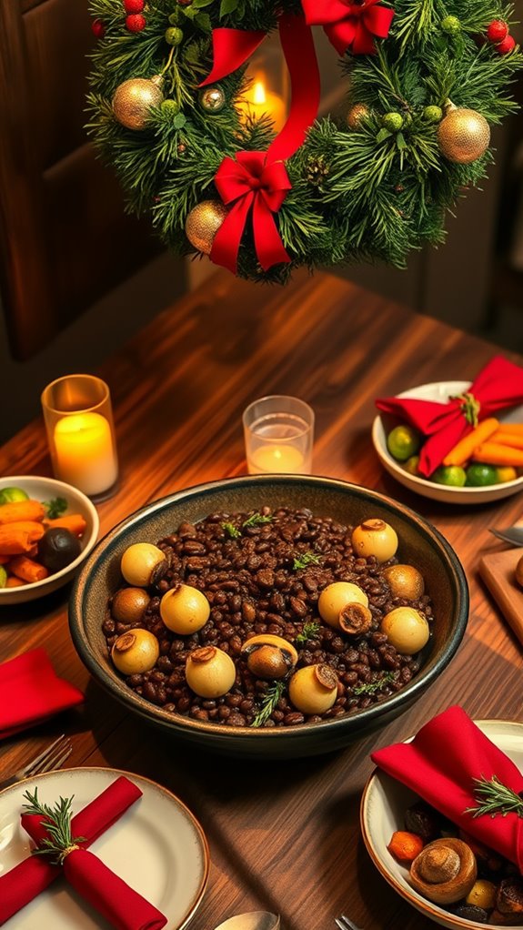 plant based lentil stew