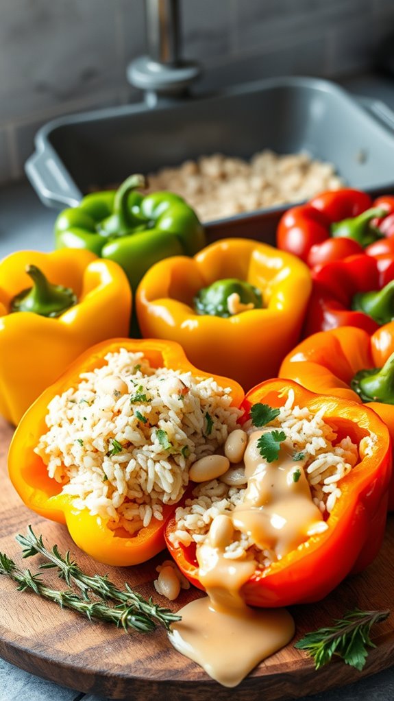 preparing bell peppers properly