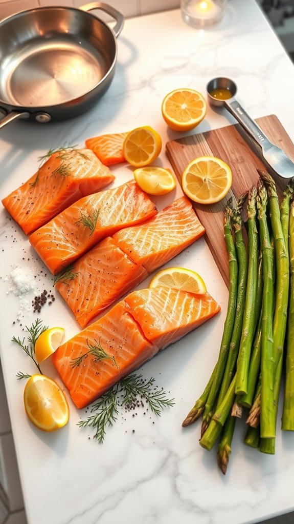 preparing ingredients for cooking