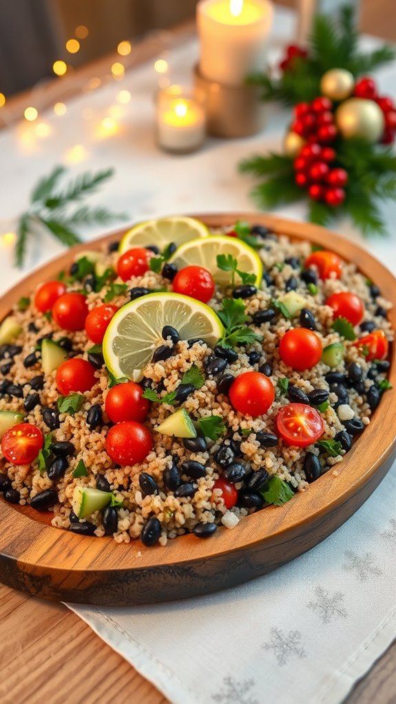 quinoa black bean salad