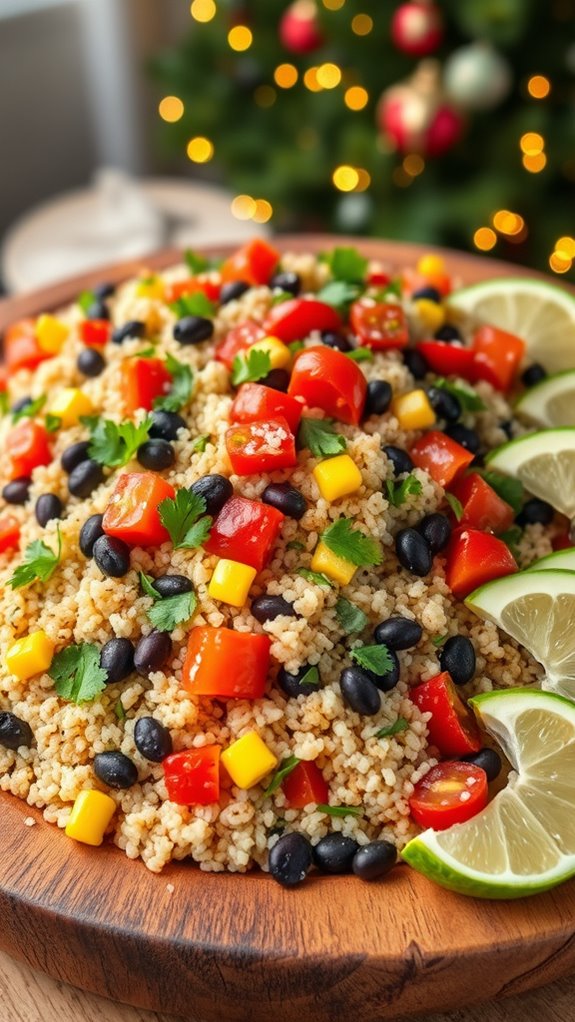 quinoa black bean salad