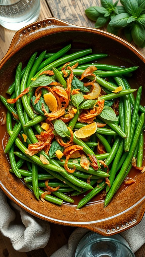 refreshing green bean casserole