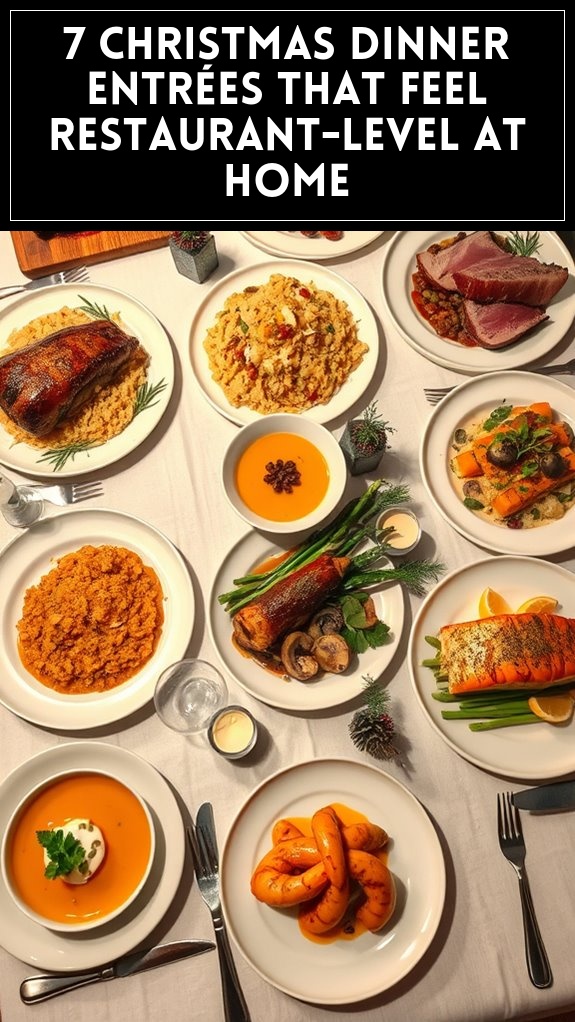 restaurant quality holiday dishes