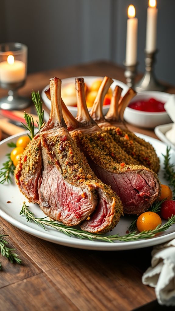 roast herb crusted lamb perfectly