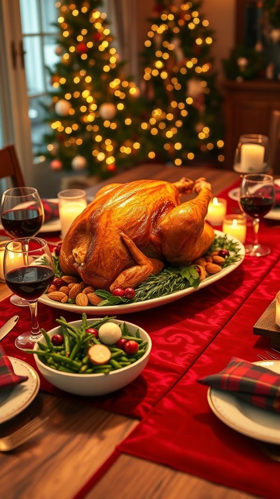 roast turkey with herb butter