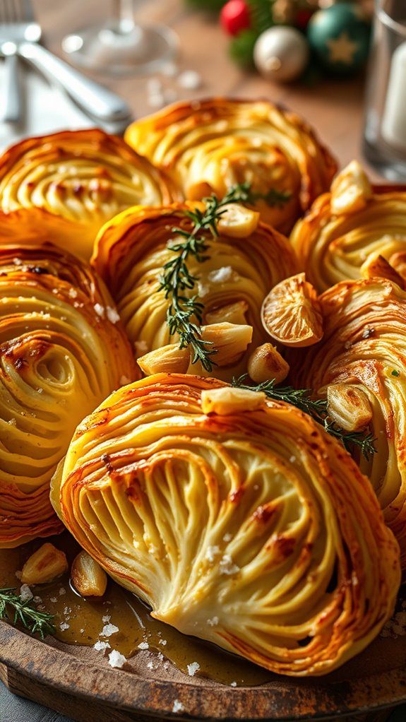 roasted cabbage wedge recipe