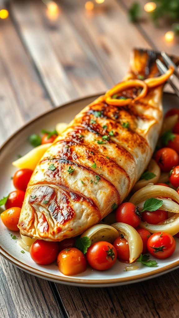 roasted fennel tomato salsa