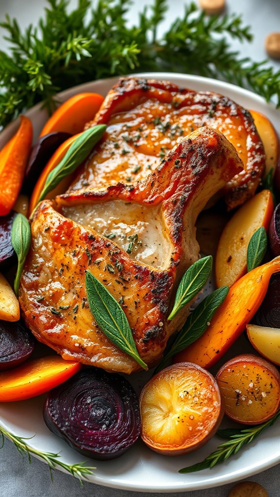 roasted root vegetable medley