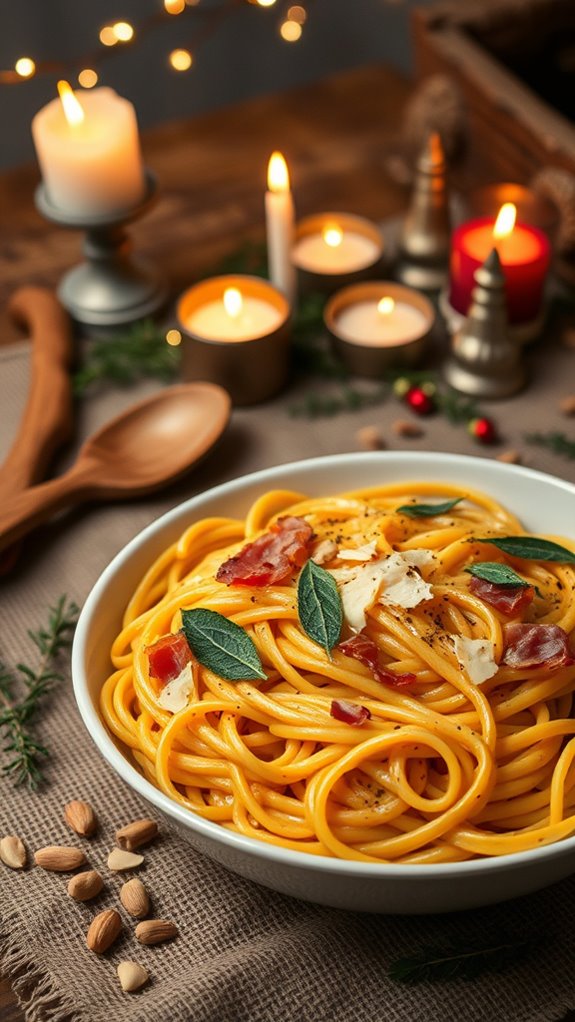 sage cream pasta delight