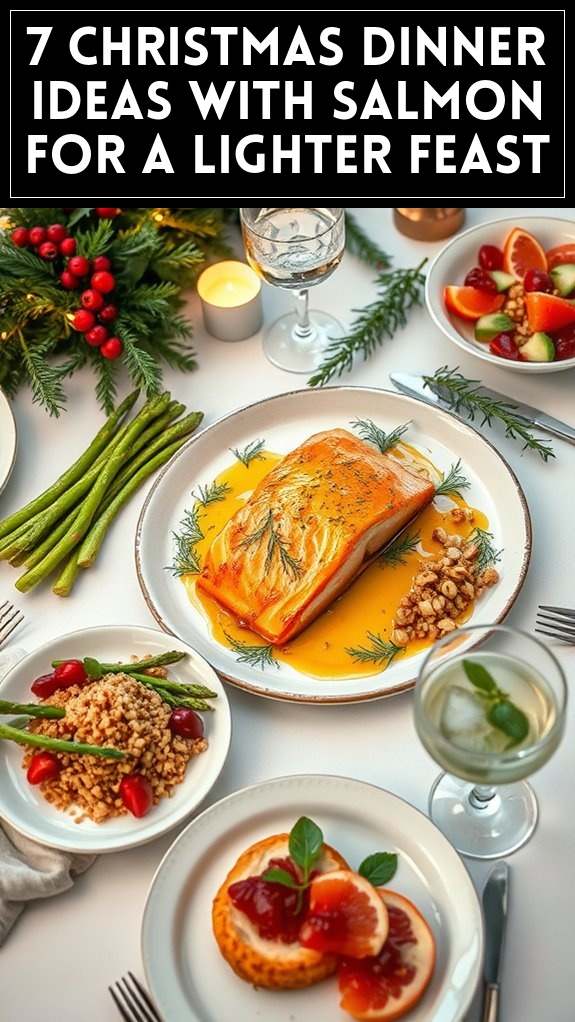salmon inspired holiday dinner options