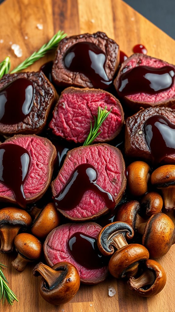 saut ed mushrooms with garlic