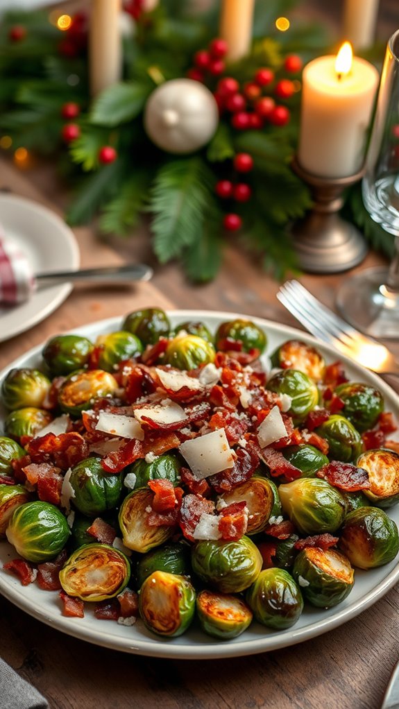 savory brussels sprouts dish