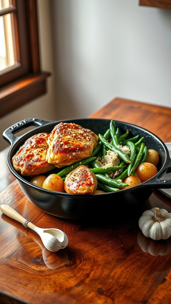 savory casserole with potatoes