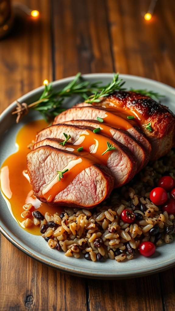 savory duck with orange