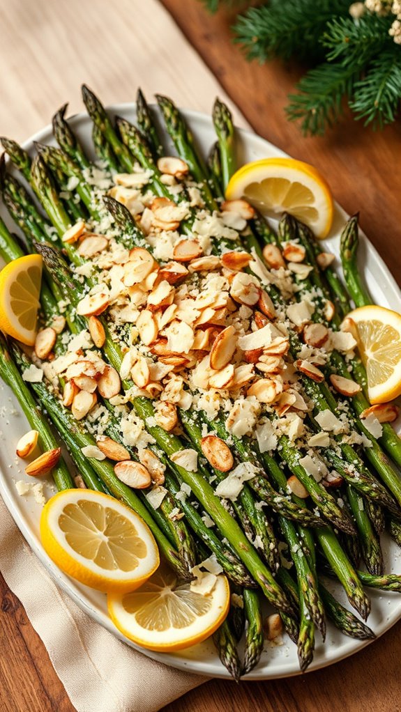 savory garlic parmesan asparagus